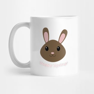 Hoppy Spring Bunny Rabbit Mug